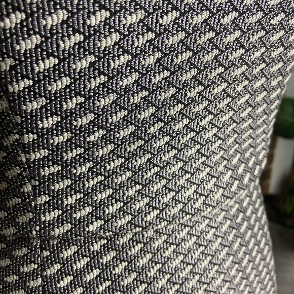 Theory Threkana Black and Gray Fit And Flare Dress, Size 00 - Picture 5 of 10